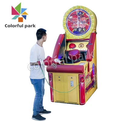 판매를 위한 다채로운 공원 동전 운영 복싱 게임 실내 오락 장비