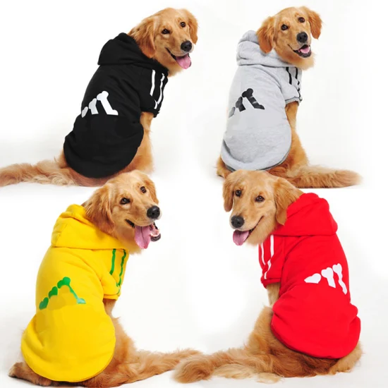 래브라도 소형 대형견 후드티 스웨터 따뜻한 옷 애완동물 제품
